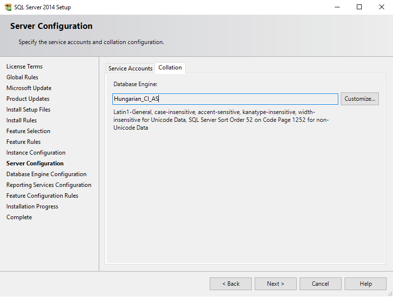 SQL Server install