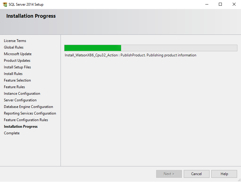 SQL Server install