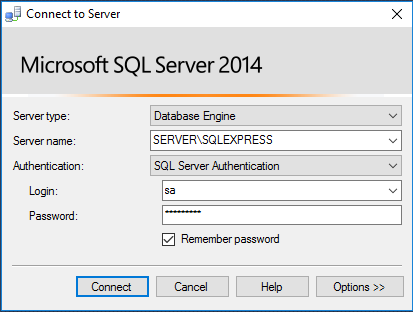 SQL Server management Studio