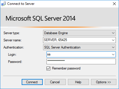 SQL Server management Studio